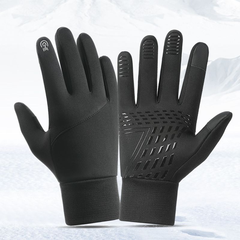 Ski Glove Waterproof - Guantes de ciclismo para hombres y
