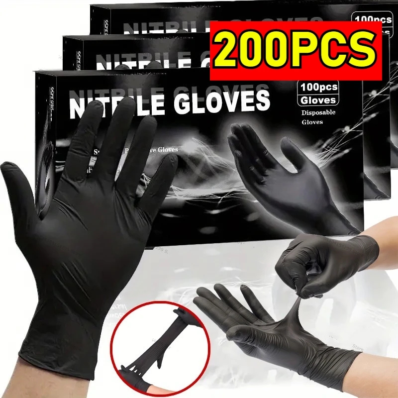 Nitrile Mechanic Glove - Guantes desechables de nitrilo impermeables para