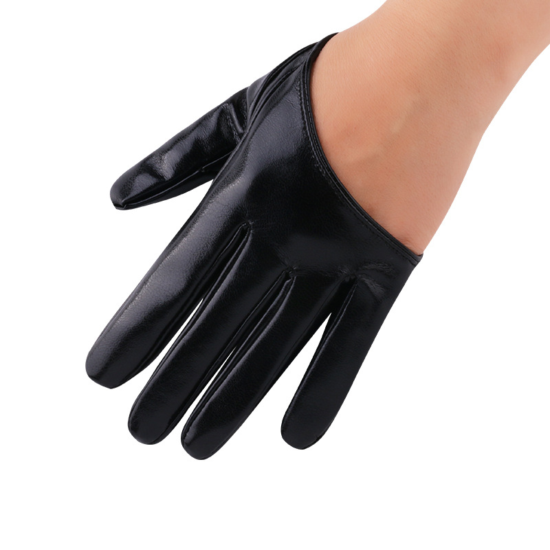 Leather Driving Glove - 1 par de guantes ajustados a