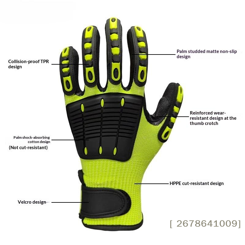 Work Glove Impact - ⚑ Guante de trabajo de seguridad