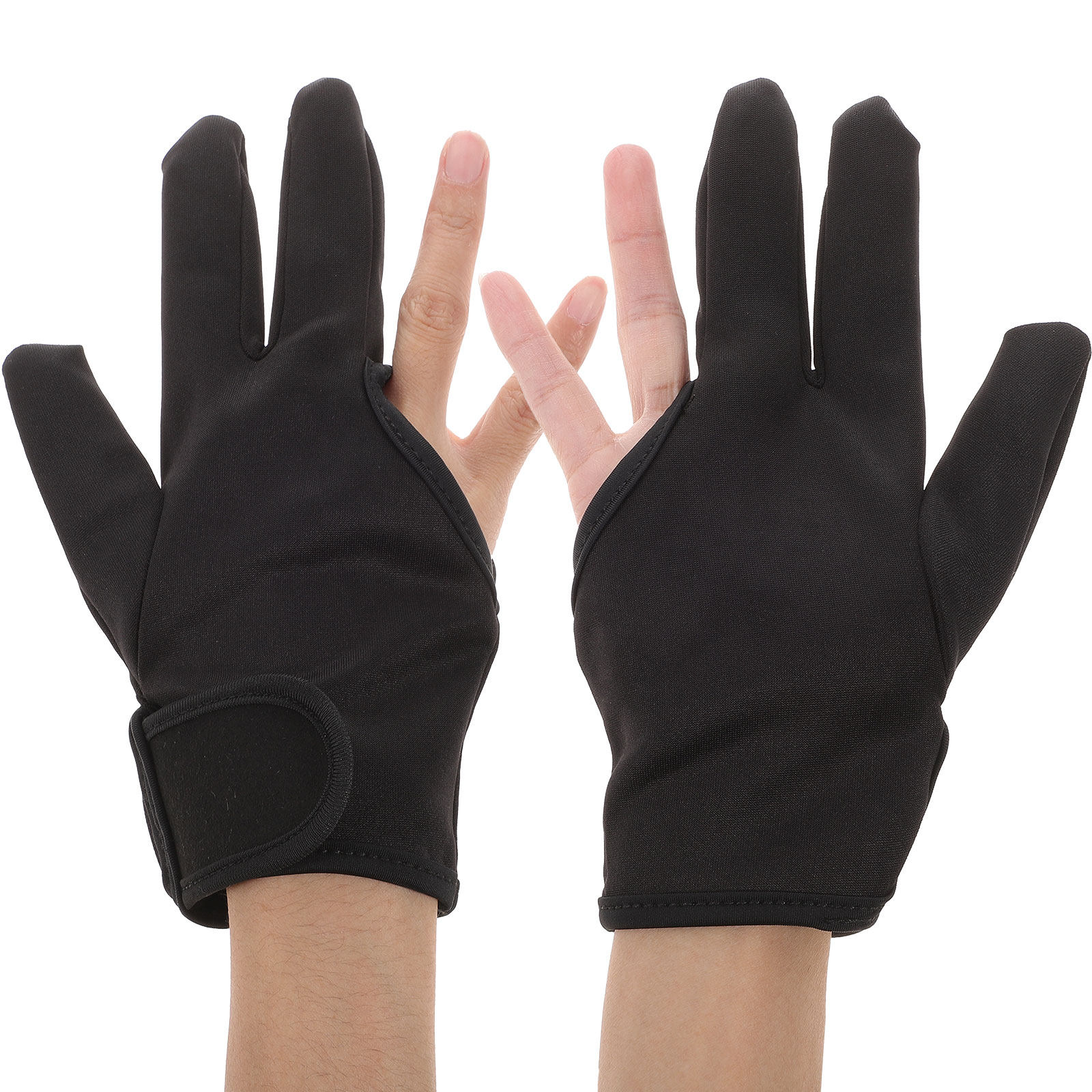 Heat Resistant Glove - Guante de Peluquería de 3 Dedos,