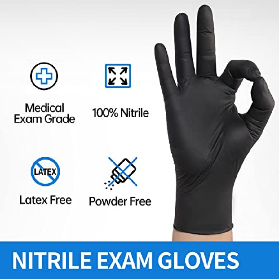 Guantes de examen médicos de n - Exam Glove Nitrile reseña y precio