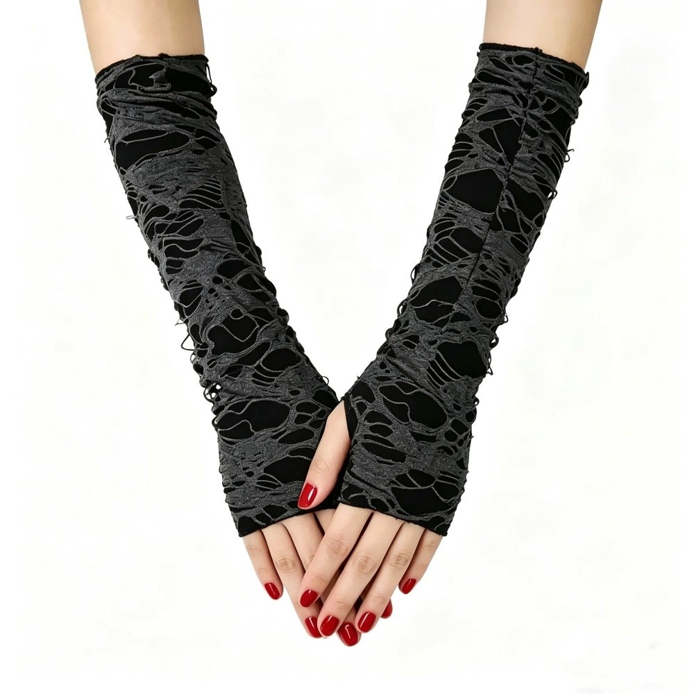Guantes Largos Vintage Estilo  - Fingerless Glove Knit reseña y precio