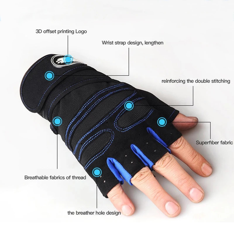 Guantes de gimnasio para hombr - Workout Glove Gym reseña y precio