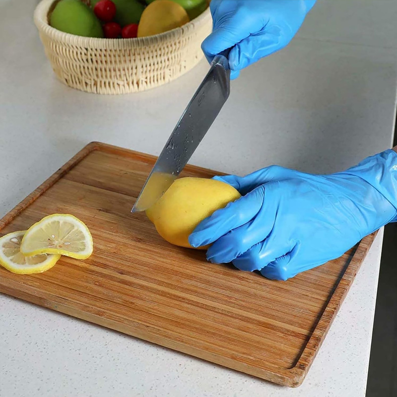 100 Guantes de Nitrilo para Co - Rubber Glove Cleaning reseña y precio