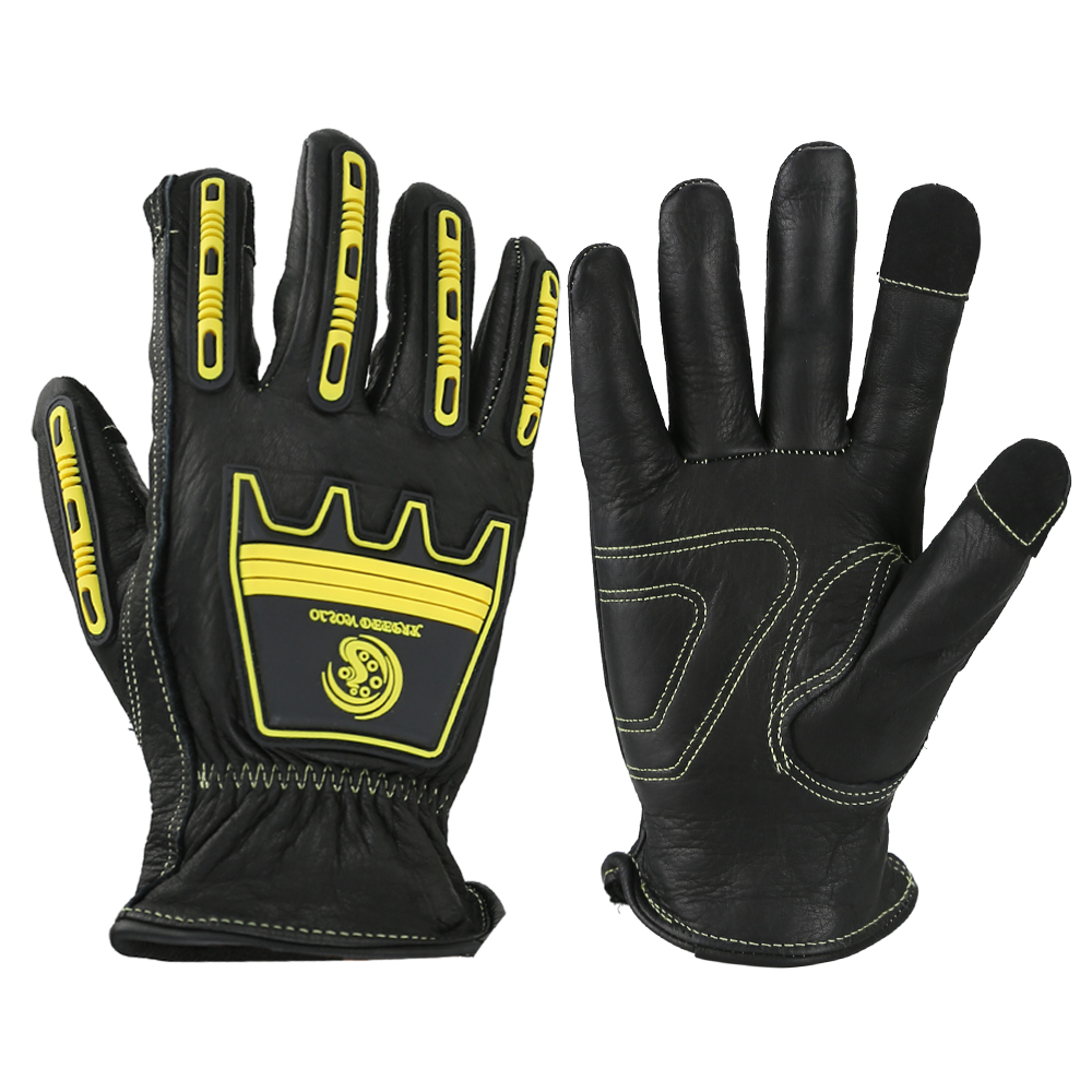 Guantes de trabajo de cuero de - Work Glove Impact reseña y precio