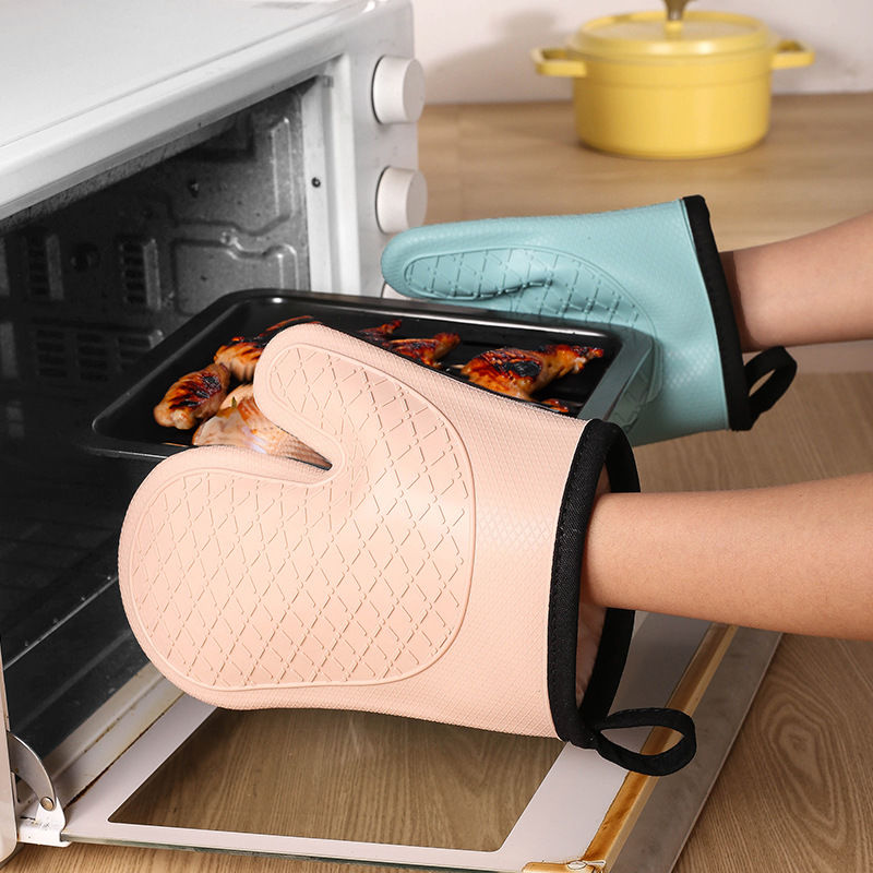 Guantes de aislamiento térmico - Oven Mitt Silicone reseña y precio