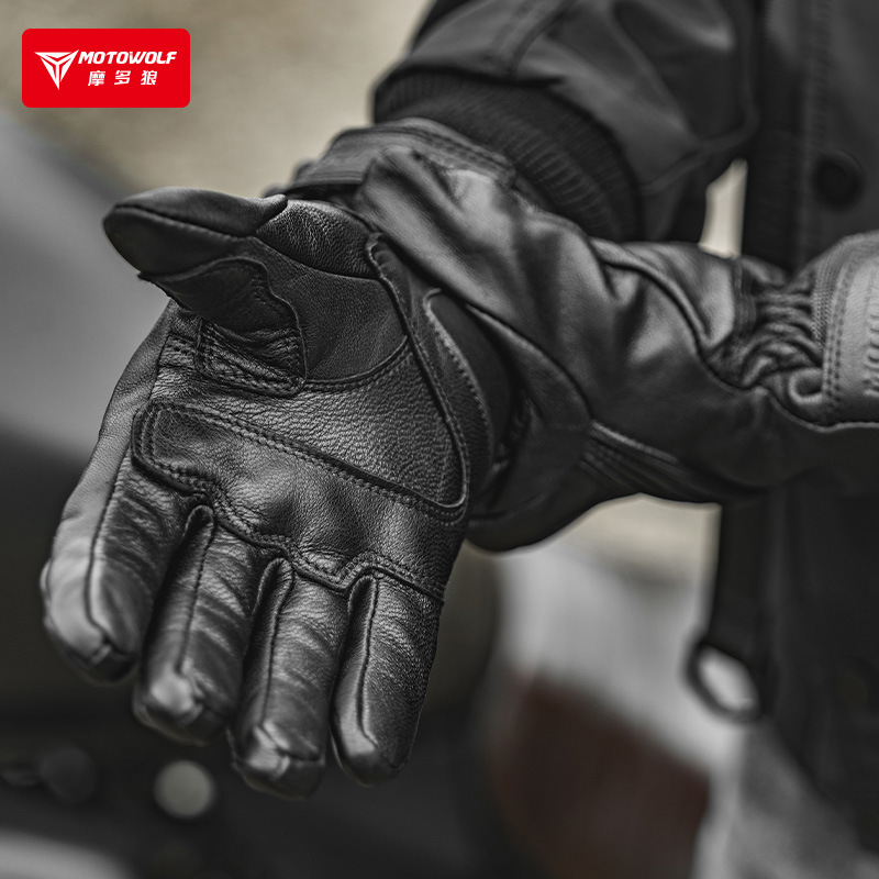 Guantes de moto de invierno pa - Motorcycle Glove Knuckle reseña y precio