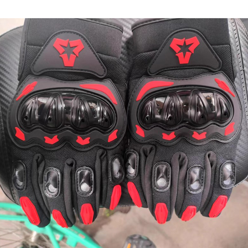 Guantes táctiles para equipos  - Motorcycle Glove Knuckle reseña y precio