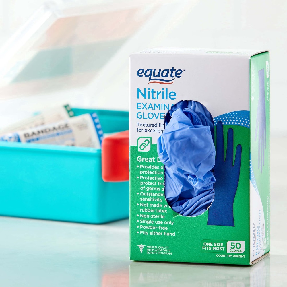 Guantes de Examen de Nitrilo E - Exam Glove Nitrile reseña y precio