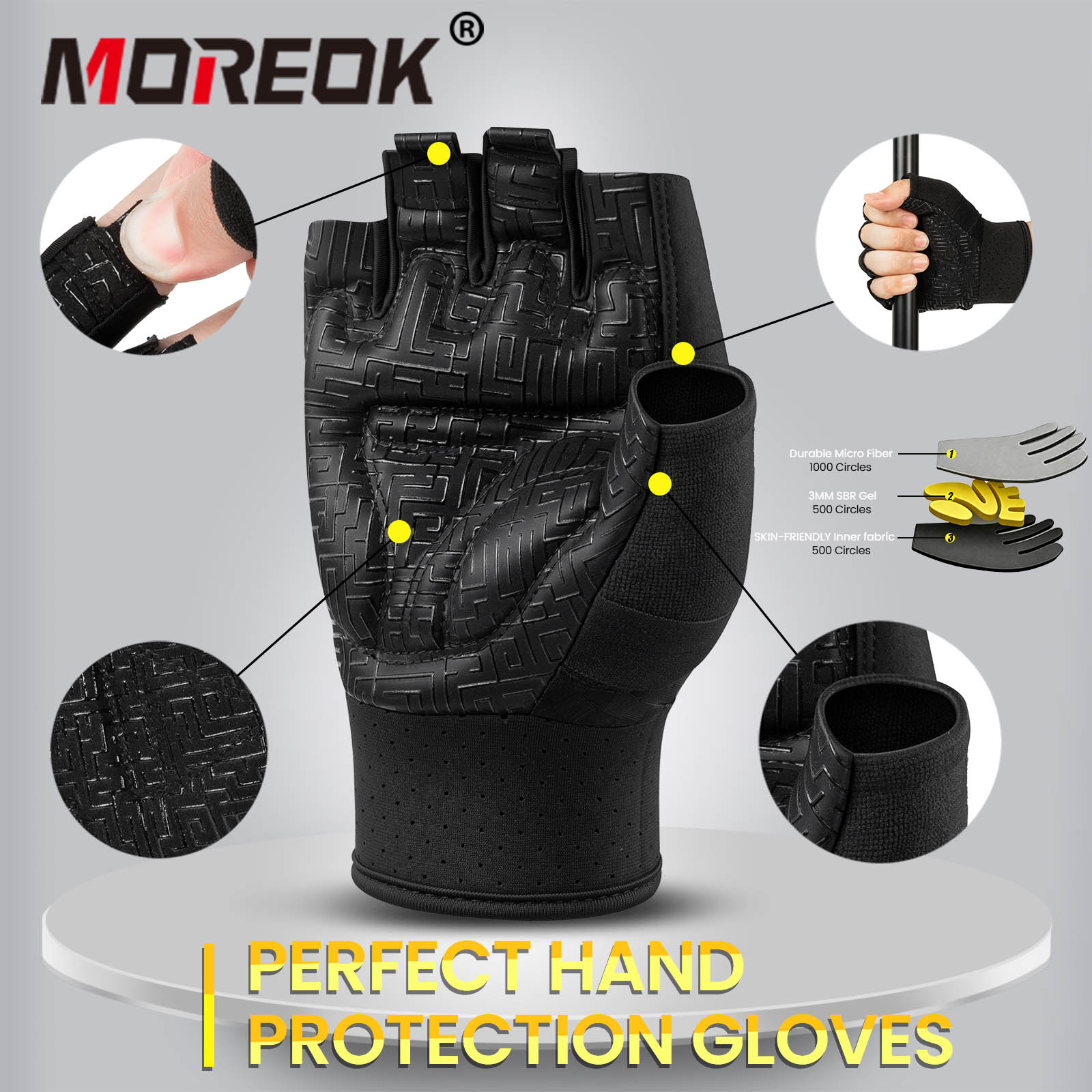 Guantes de Gimnasio para Hombr - Workout Glove Gym reseña y precio