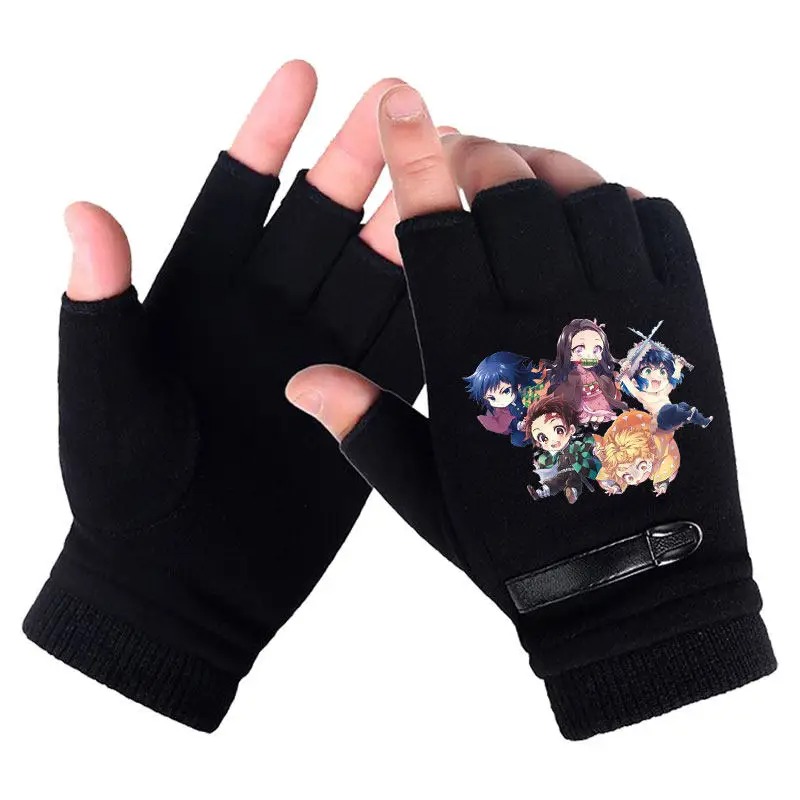 Guantes de medio dedo para est - Fingerless Glove Knit reseña y precio
