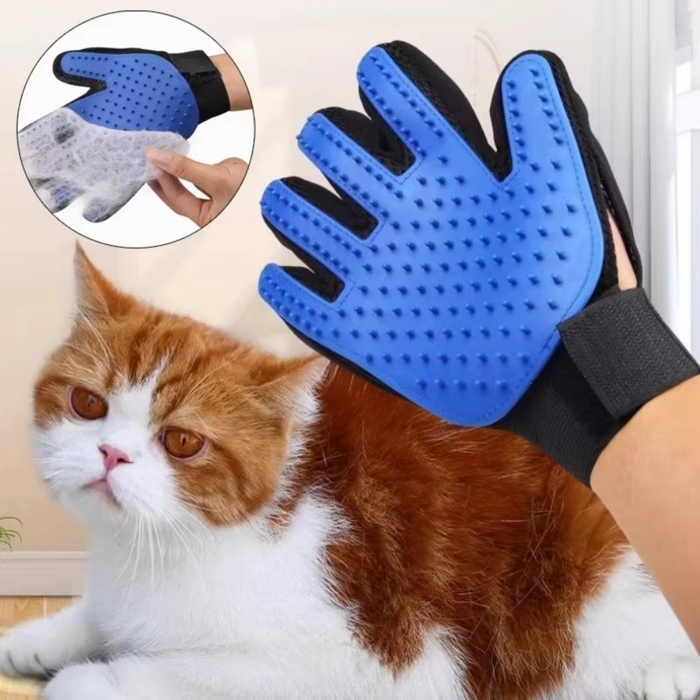 Guantes de aseo para perros y  - Rubber Glove Cleaning reseña y precio