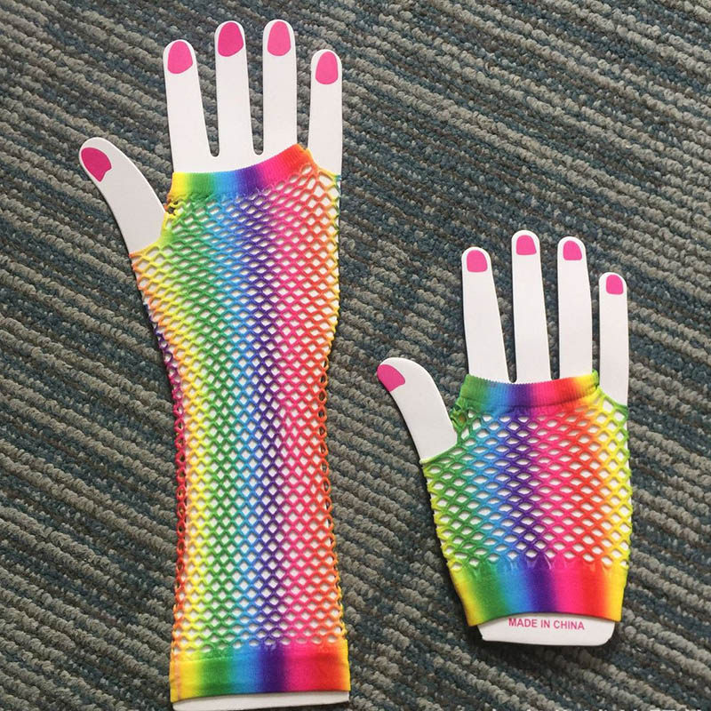 1 Par de Guantes Largos de Mal - Fingerless Glove Knit reseña y precio