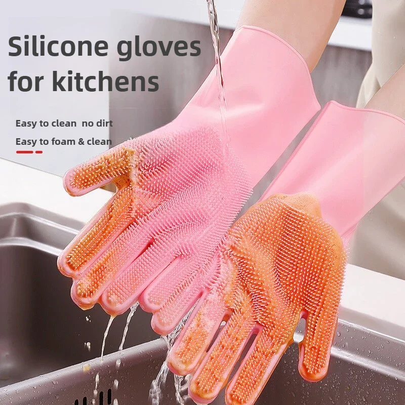 Guantes de Goma para el Hogar, - Dish Glove Rubber reseña y precio