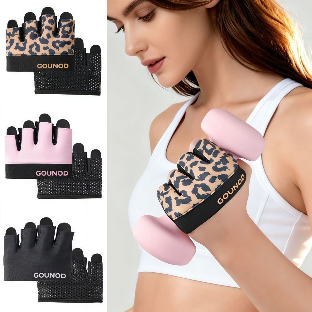 Guantes de ciclismo de medio d - Workout Glove Gym reseña y precio