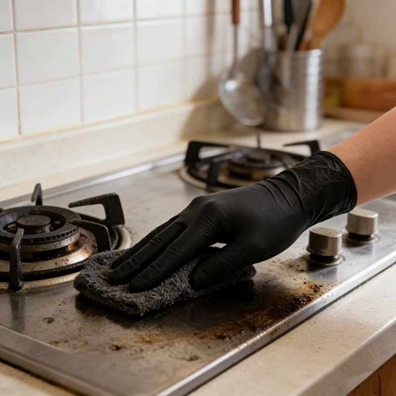 50 Guantes de Nitrilo Desechab - Nitrile Mechanic Glove reseña y precio