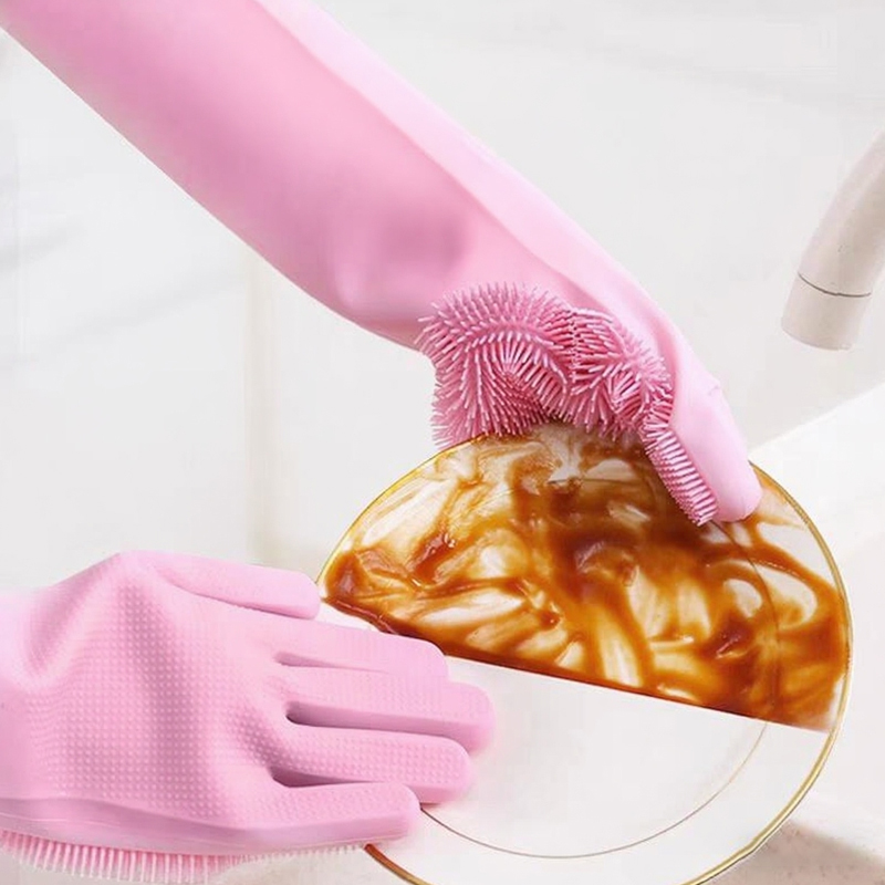 Guantes de limpieza para lavav - Dish Glove Rubber reseña y precio