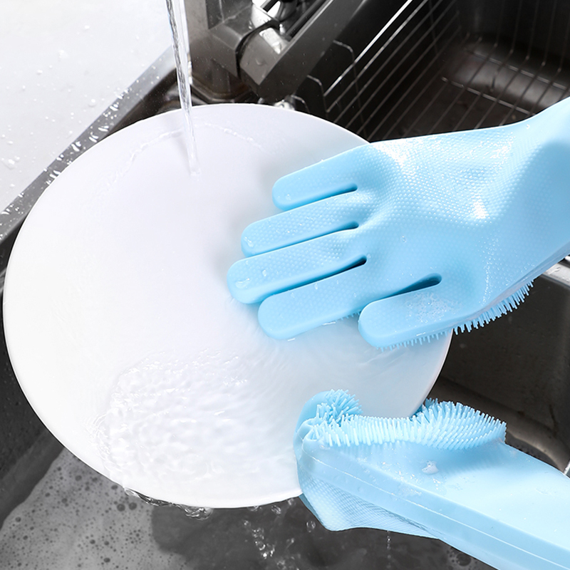 Guantes de limpieza para lavav - Dish Glove Rubber reseña y precio