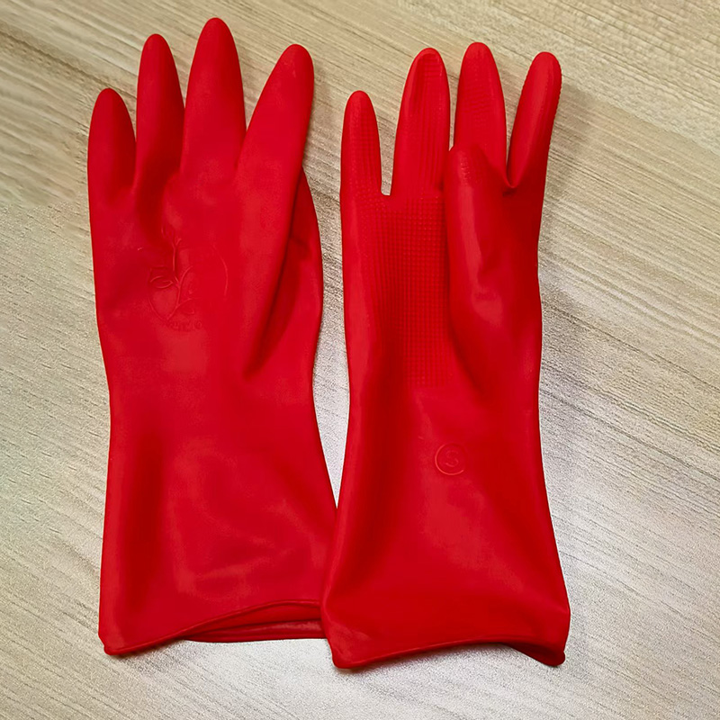 Guantes duraderos de látex de  - Dish Glove Rubber reseña y precio